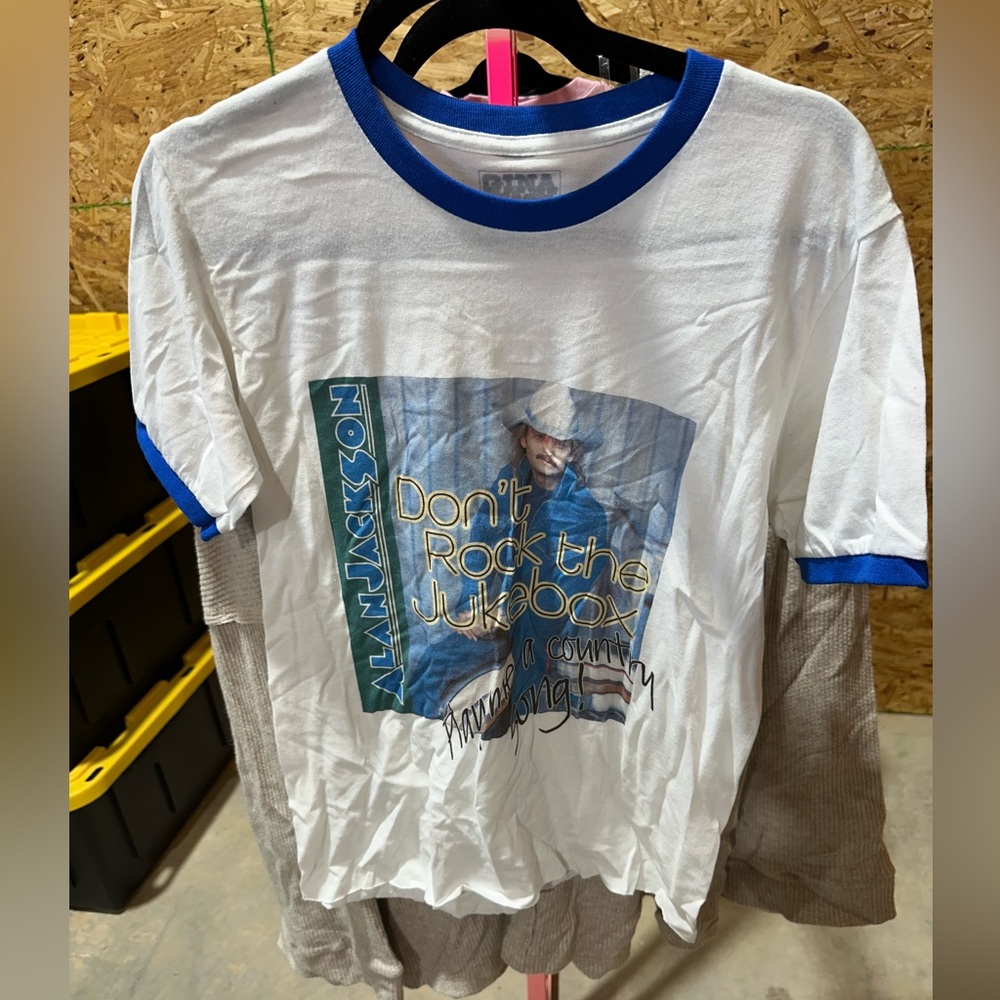 Alan Jackson Screenprint Graphic Tee